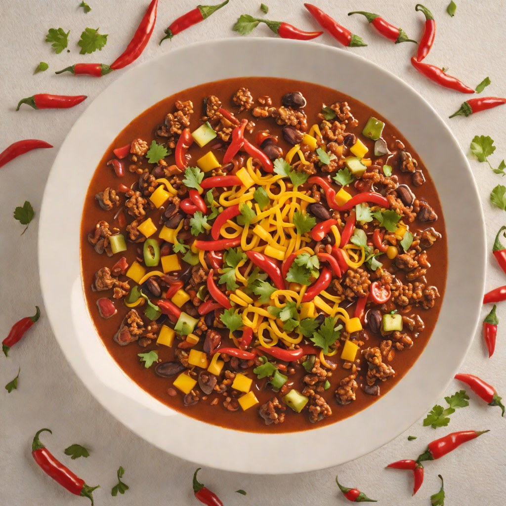 Spectrum-Inspired Spicy Mobile App Chili