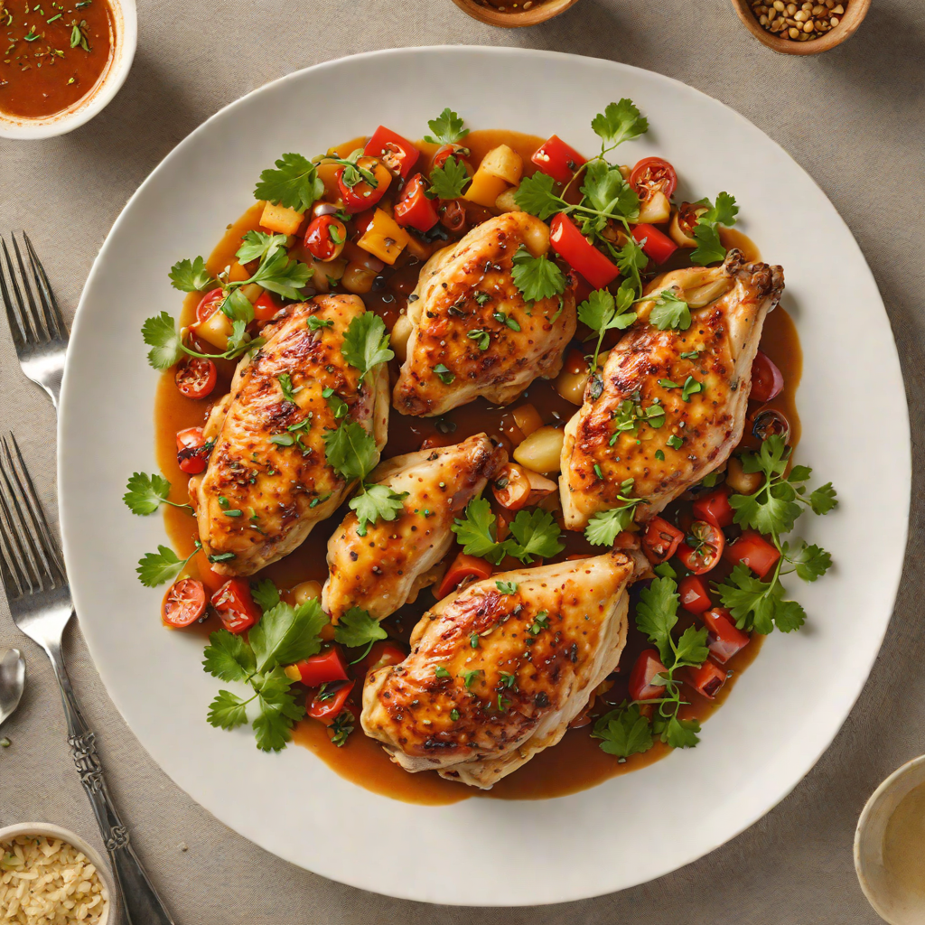 Pan-Seared Spanish Chicken with Smoked Paprika and Garlic
