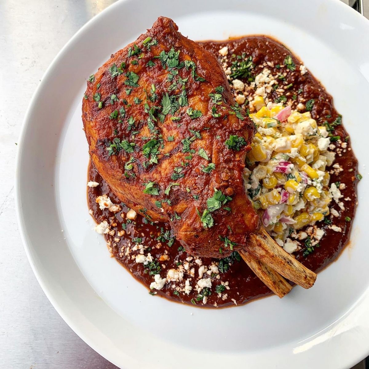 Pan-Seared Pork Chops with Smoky Chipotle Glaze