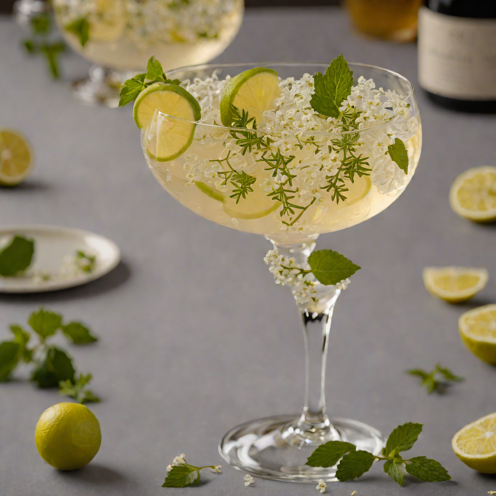 Elderflower St-Germain Prosecco Spritz