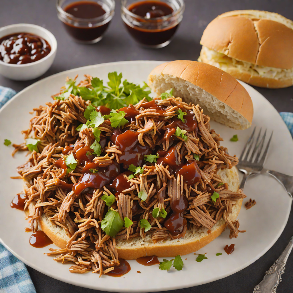 Slow Cooker Texas-Style Pulled Pork with Spiced Barbecue Sauce
