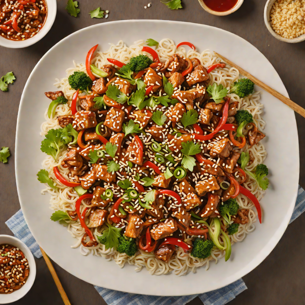 Korean-Style Spicy Pork Stir-Fry with Sesame