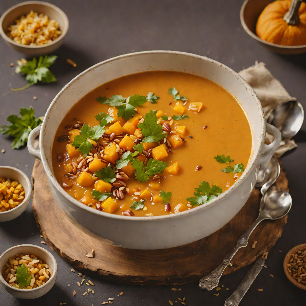 Parade-Inspired Sweet and Spicy Pumpkin Soup