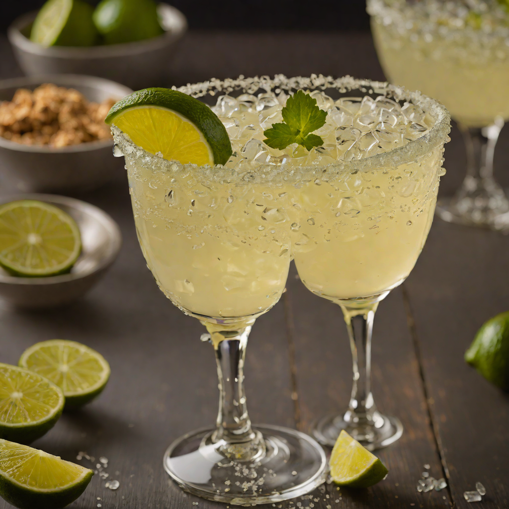 Ginger-Lime Sparkling Margarita