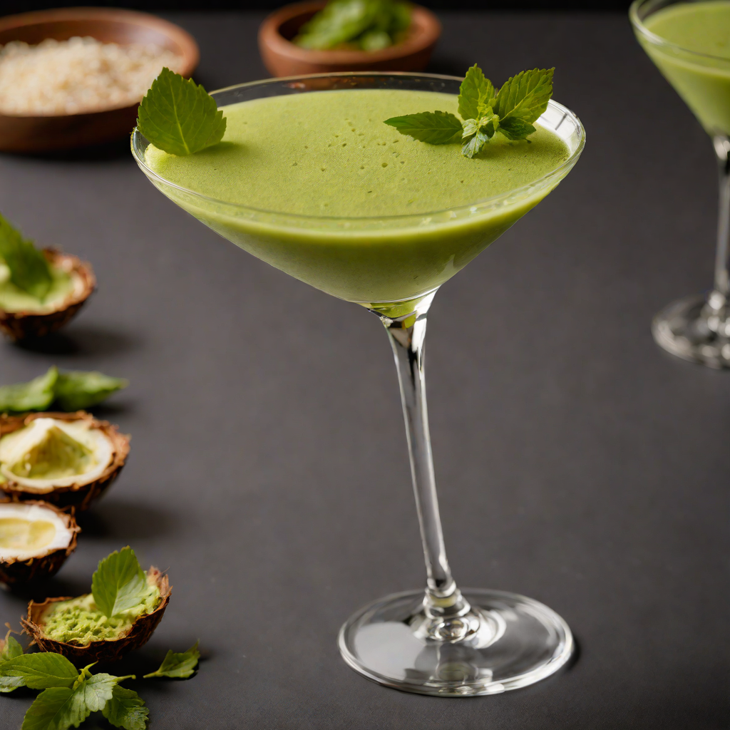 Matcha Coconut Martini