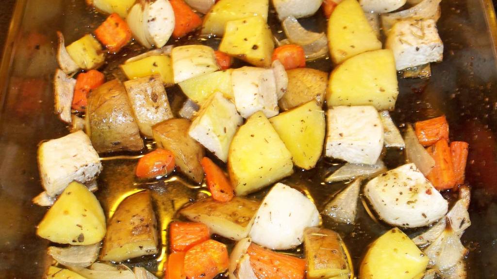 Herb-Infused Roasted Root Vegetables