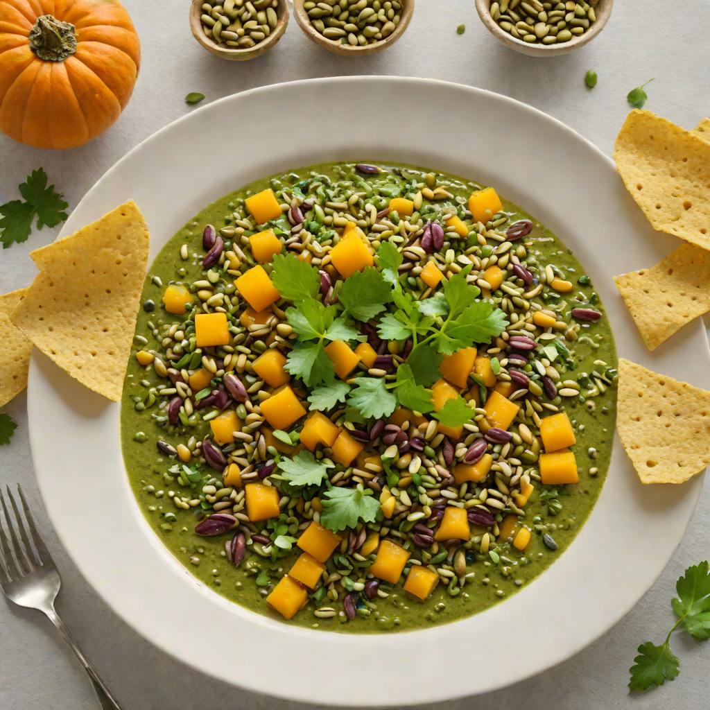 Guatemalan Pepita and Pumpkin Seed Salsa Verde