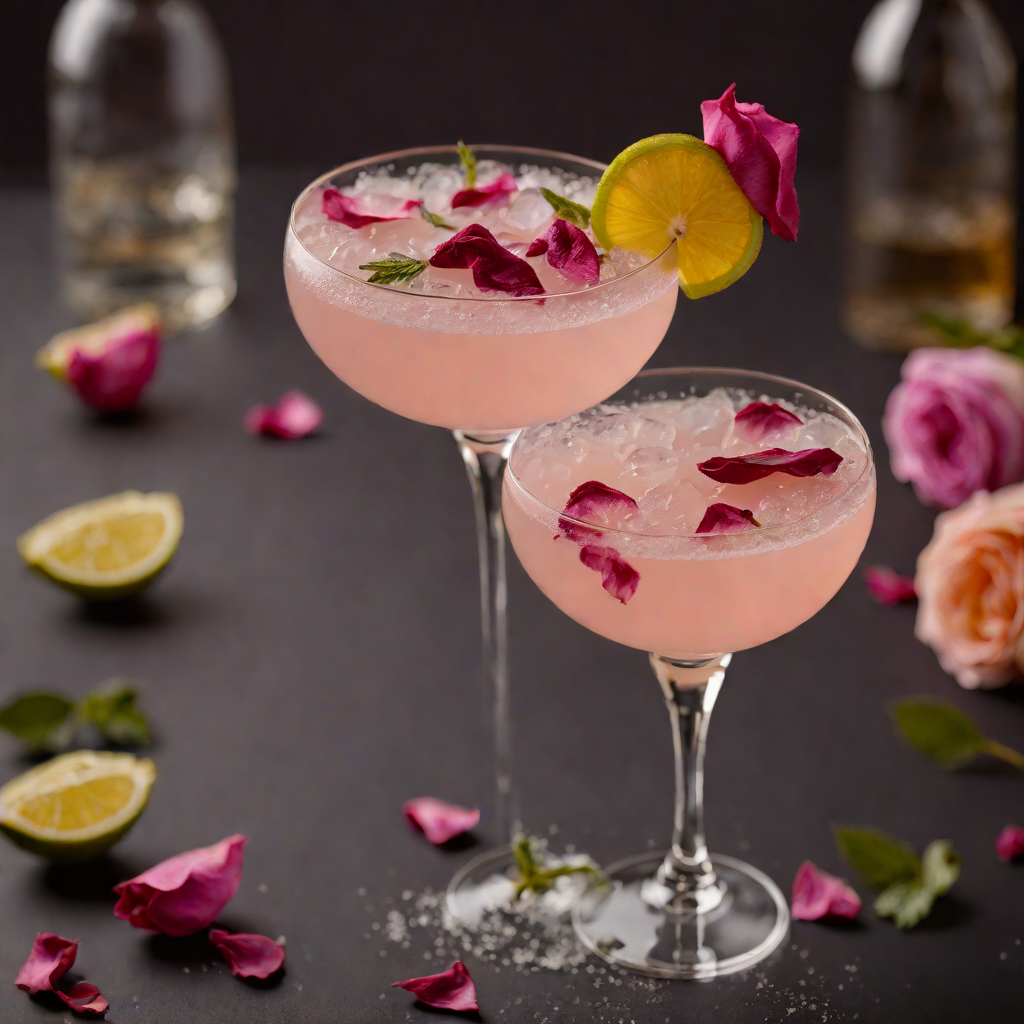 Rose Petal Gin Sour