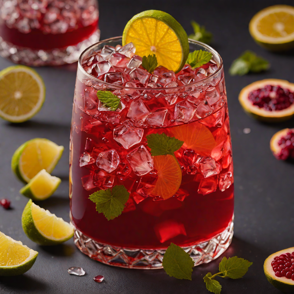 Citrus-Infused Hibiscus Iced Tea