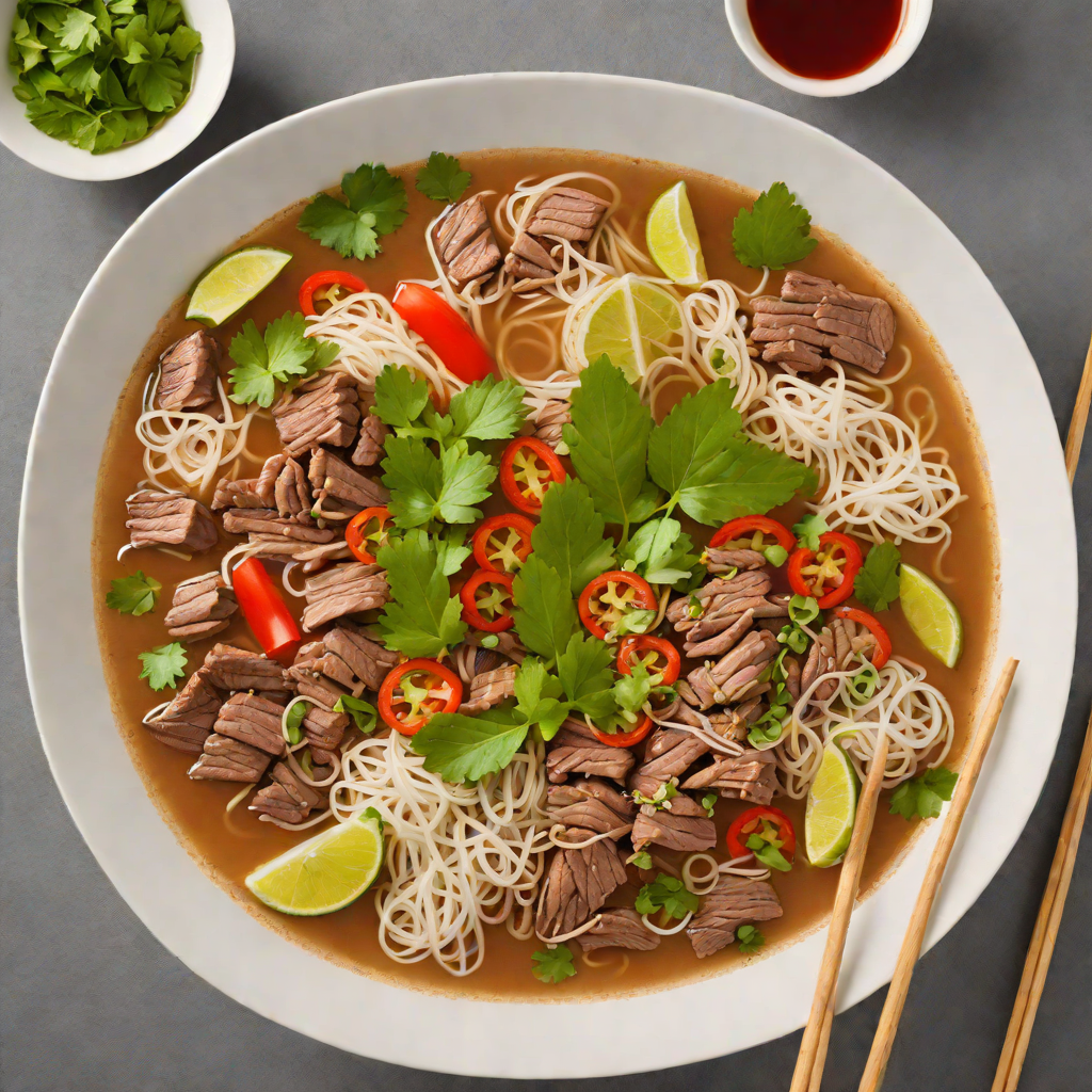 Quick Vietnamese Pho-Inspired Beef Soup