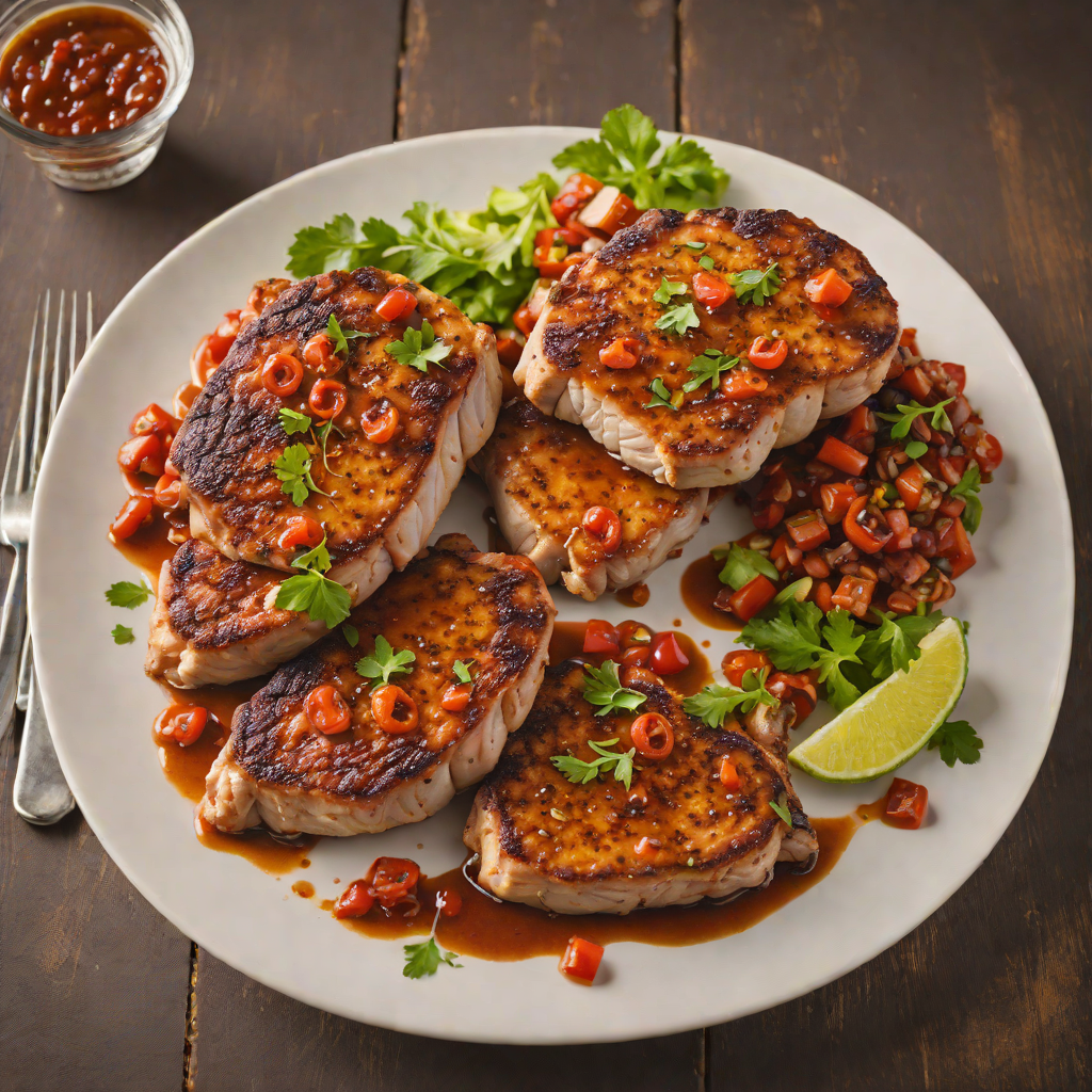 Pan-Seared Pork Chops with Texas-Style Chili Rub