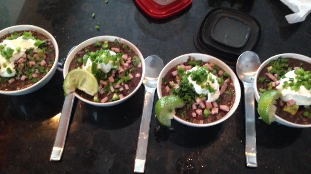 Authentic Cuban Black Bean Soup with Smoky Mojo Seasoning
