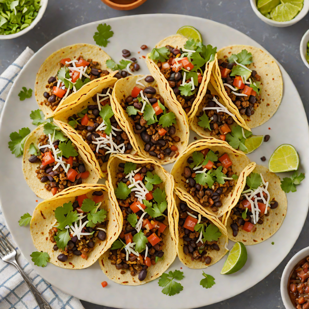 Spiced Black Bean Tacos