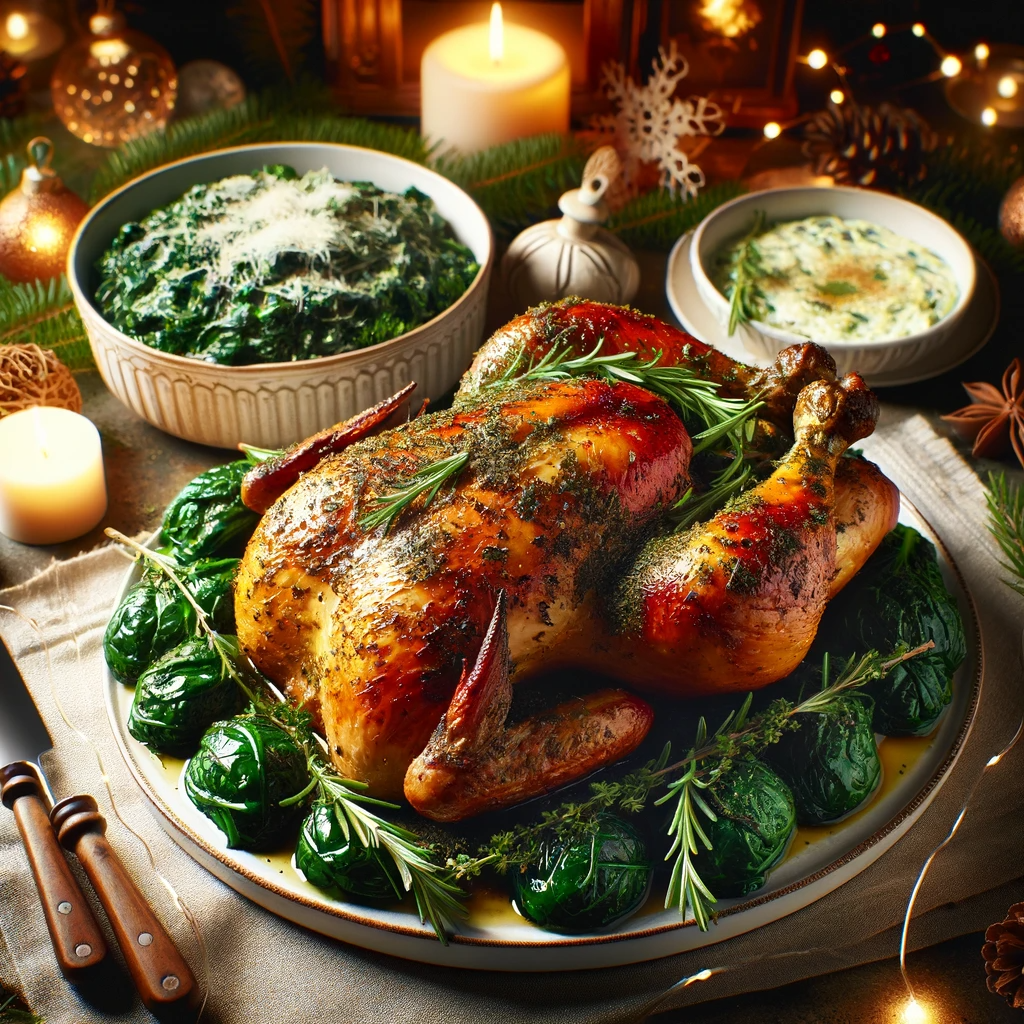 Genuine Herb-Infused Roast Chicken