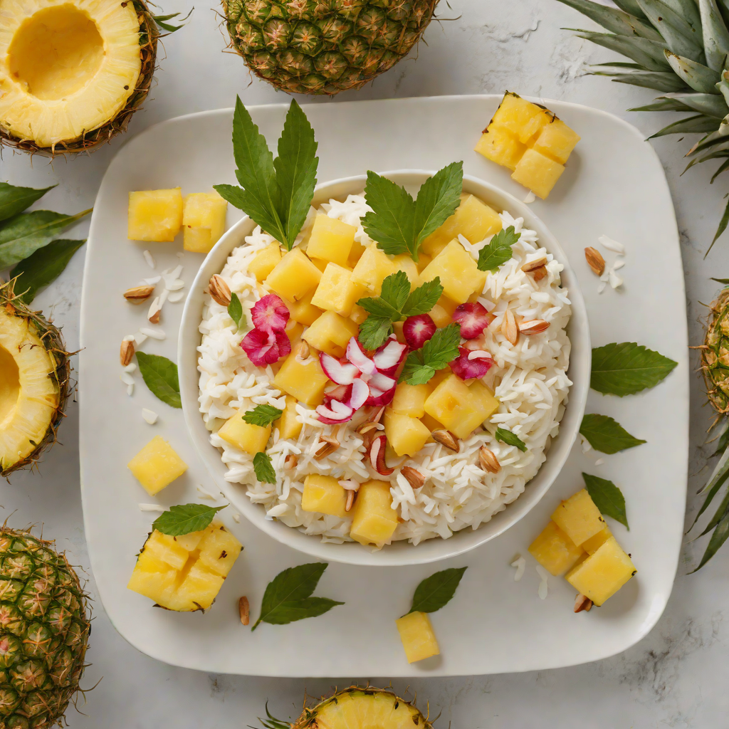 Tropical Protein Punch with Coconut and Pineapple