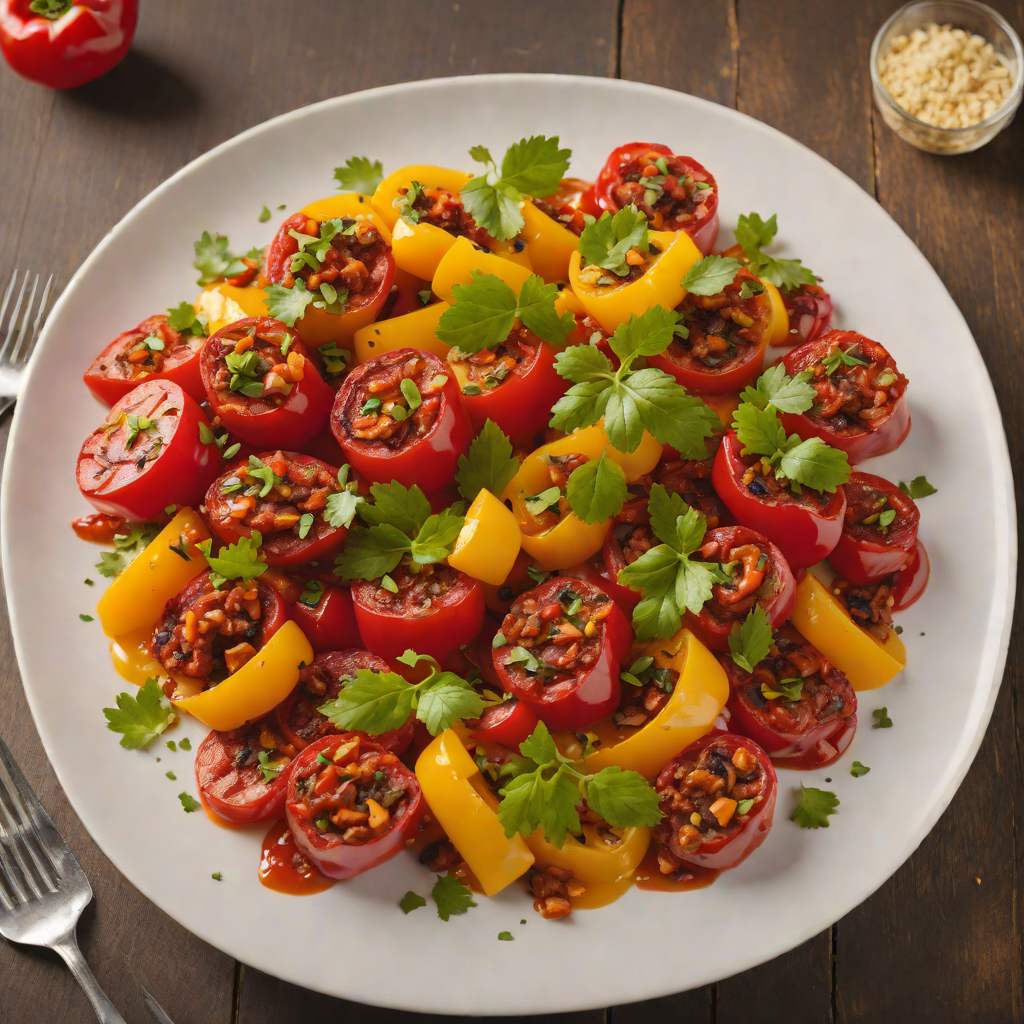 Sautéed Chorizo and Bell Pepper Spanish Tapas