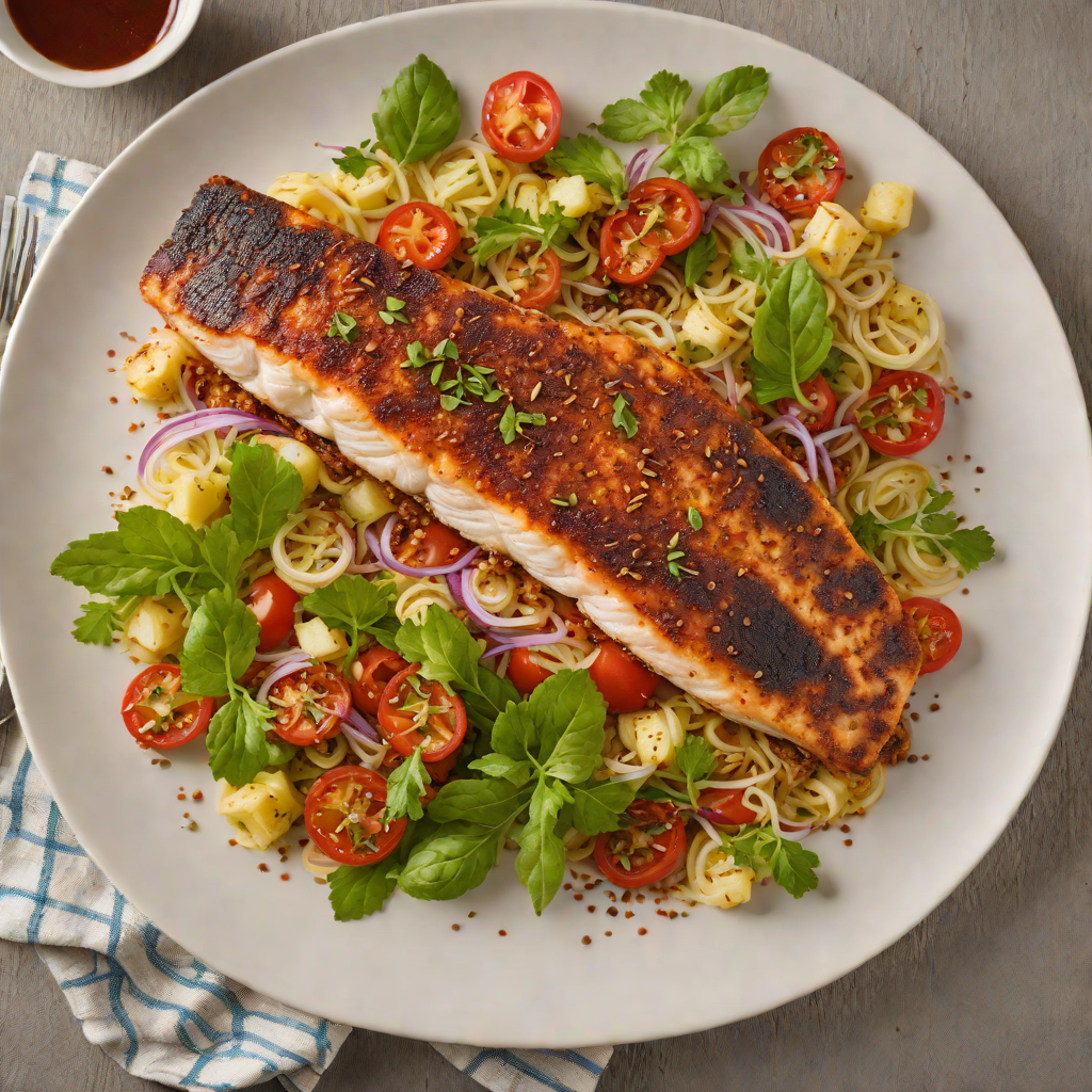 Pan-Seared Catfish with Texas BBQ Spice Rub