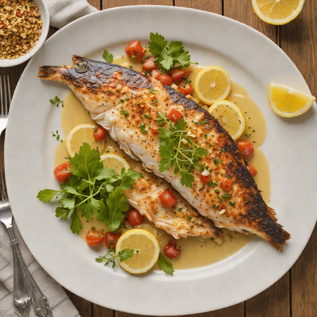 Pan-Roasted Catfish with Cajun Spice and Lemon Butter