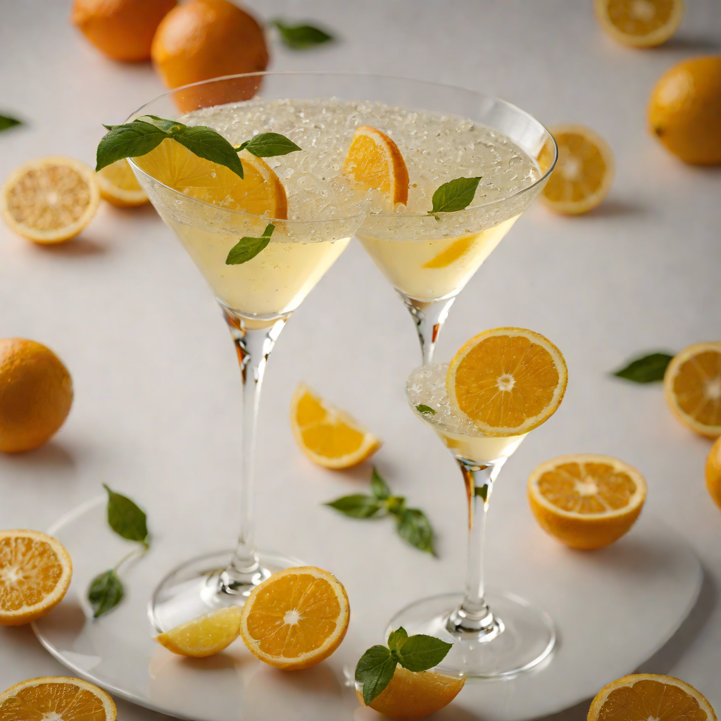 Citrus Sparkle Tech-Tini