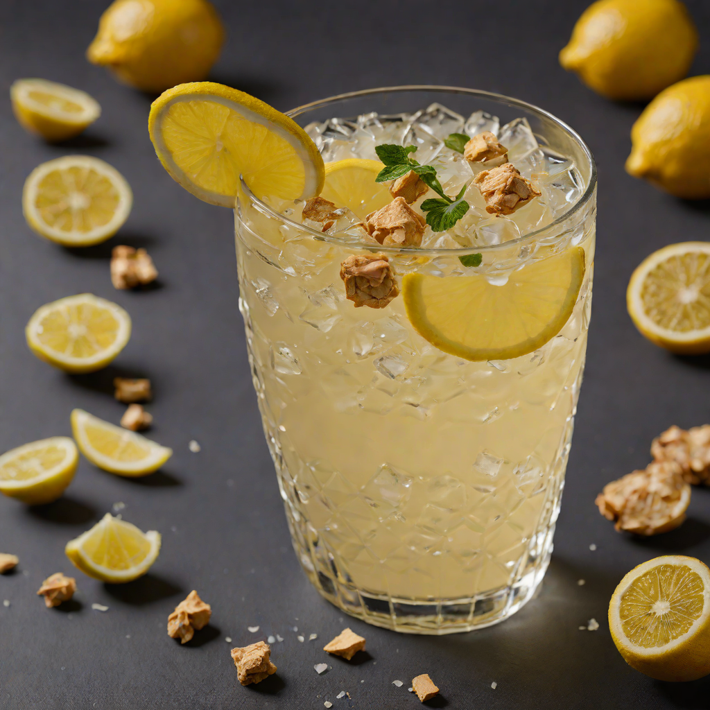 Ginger-Lemon Vodka Sour