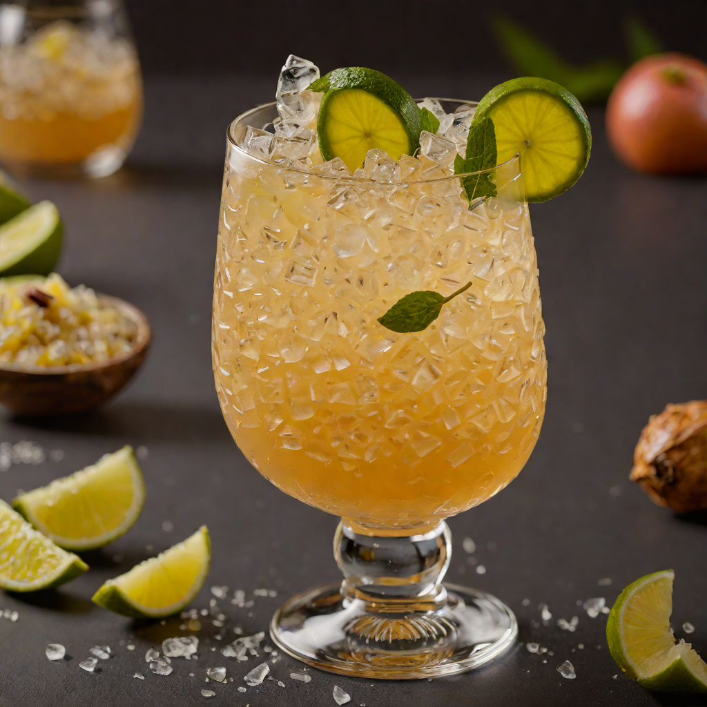 Frozen Tropical Rum Swirl