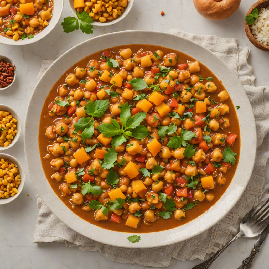One-Pot Moroccan Chickpea Stew with Apricots