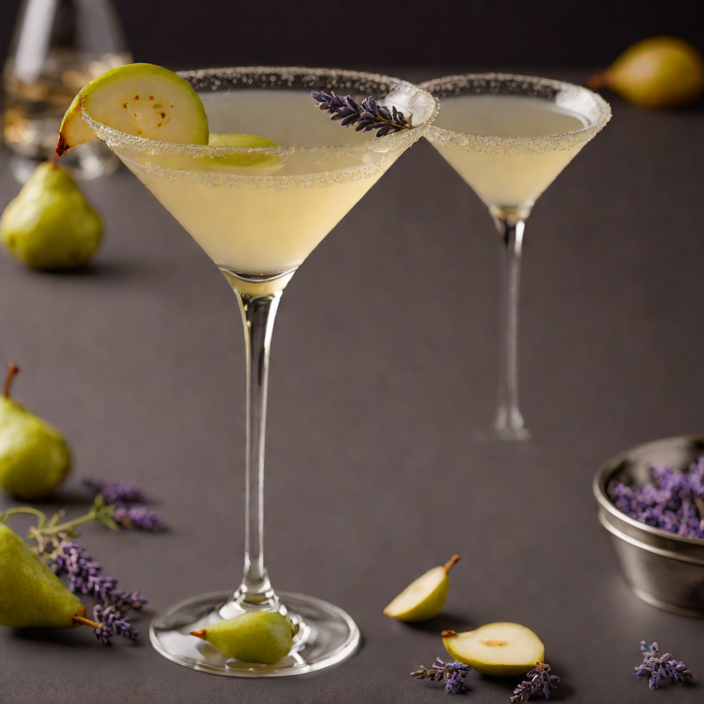 Lavender Pear Martini