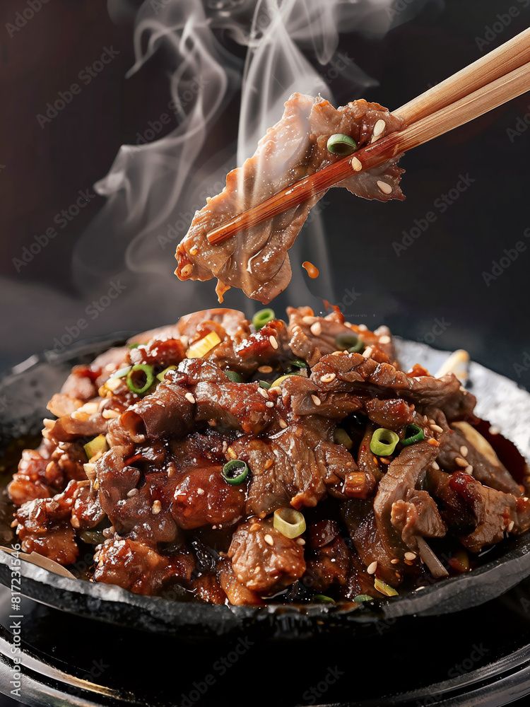 Spicy Korean-Inspired Beef Stir Fry