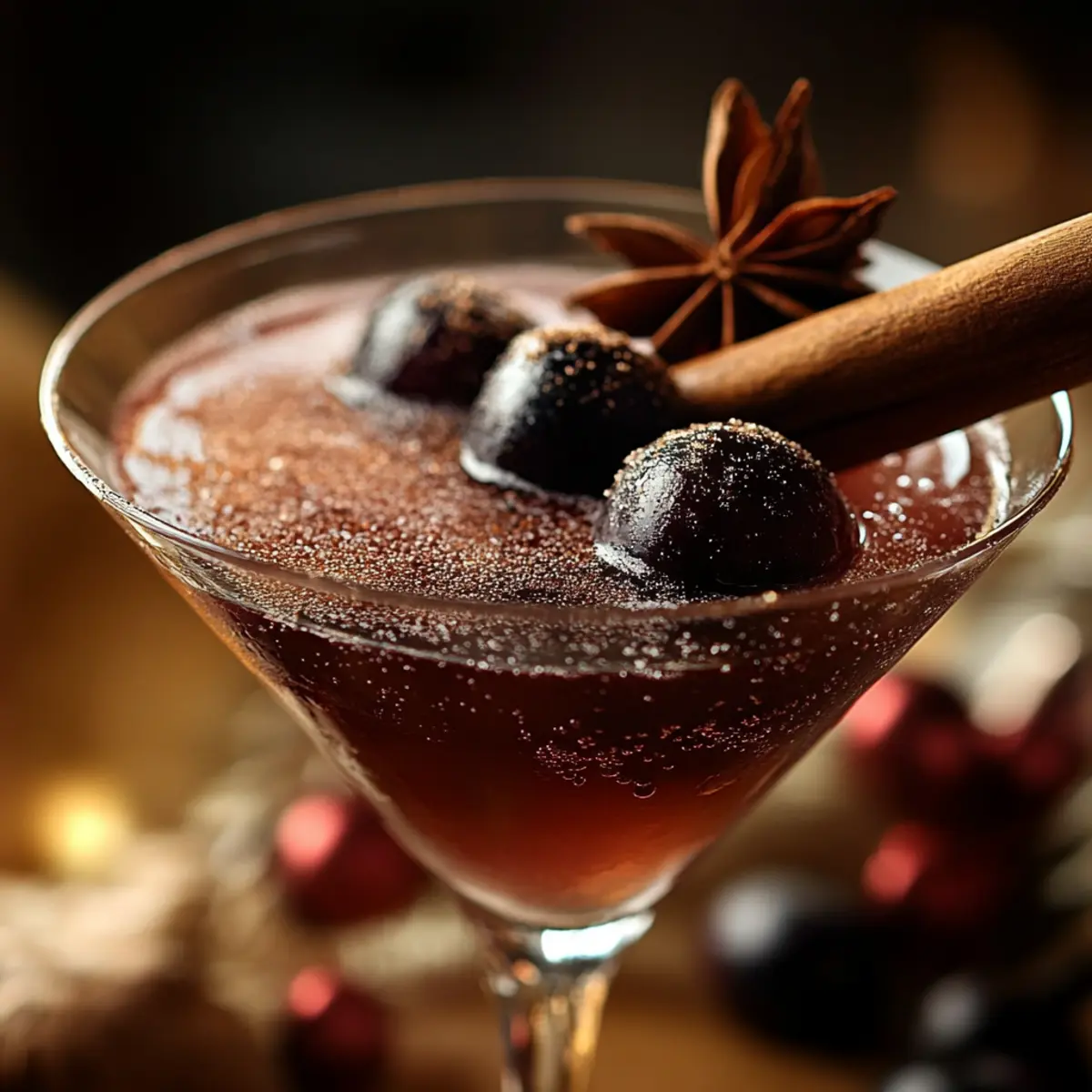 Velvet Plum Martini