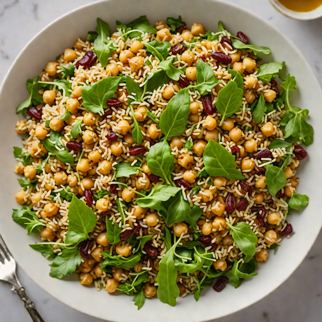 Sumac-Spiced Chickpea and Bulgur Salad
