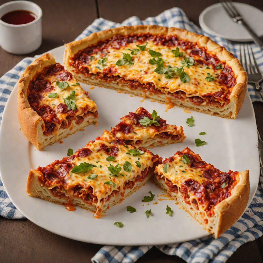 Deep Dish Detroit-Style Pepperoni Pizza
