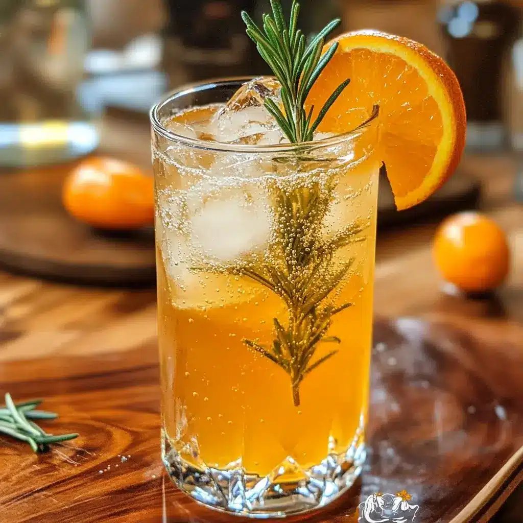 Orange and Rosemary Prosecco Spritz