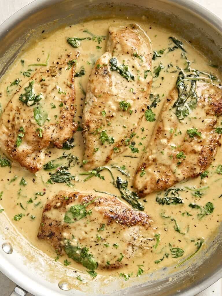 Sautéed Chicken Breast with Honey Dijon Mustard Glaze