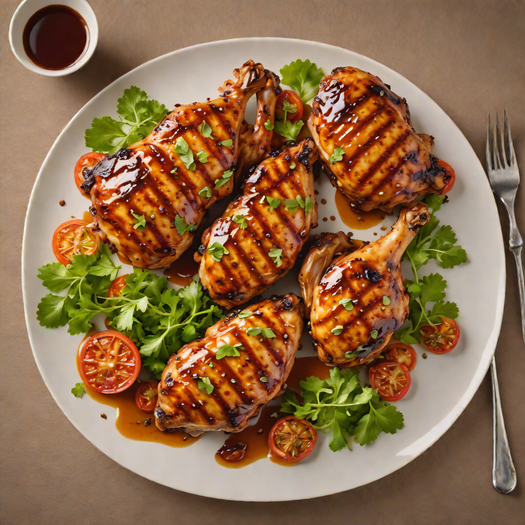 Savory Grilled Chicken with Koraidon-Spiced Glaze