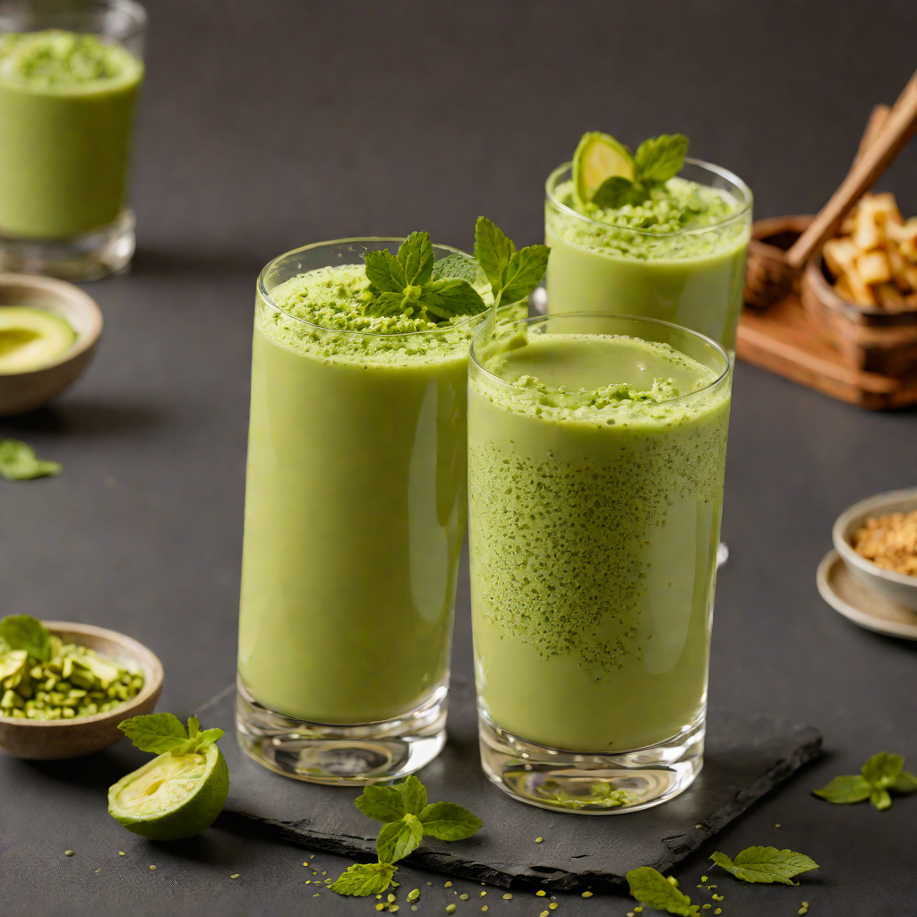 Honeyed Matcha Iced Latte