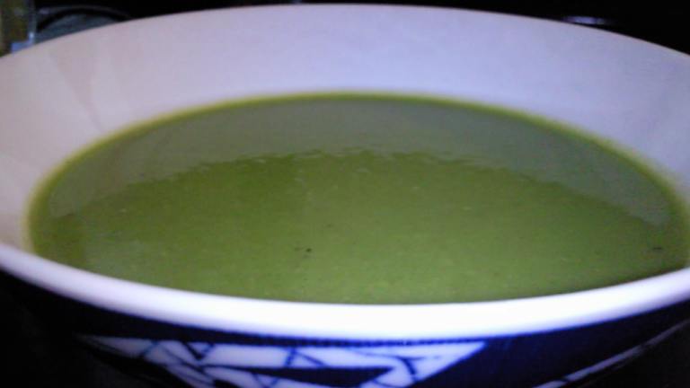 Pea and Mint Cream Soup