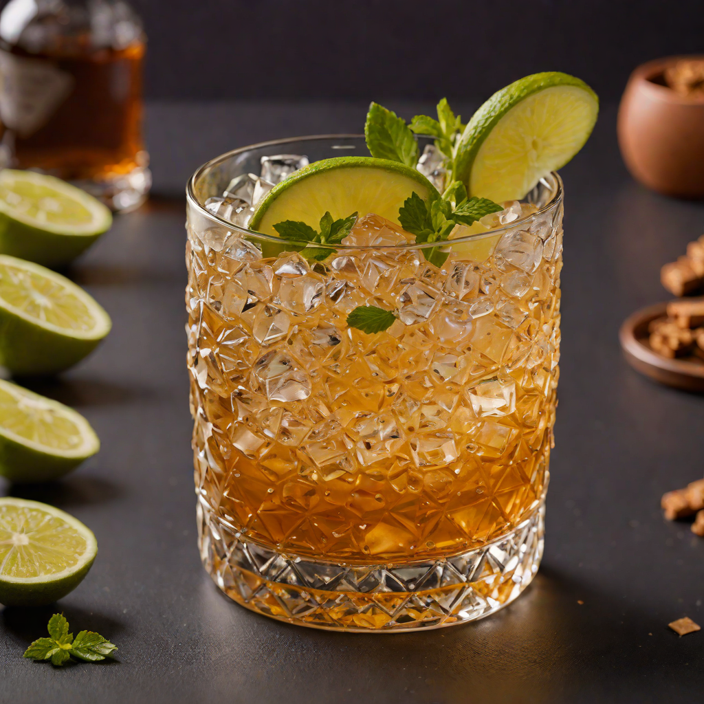 Smoky Pearland Bourbon Smash