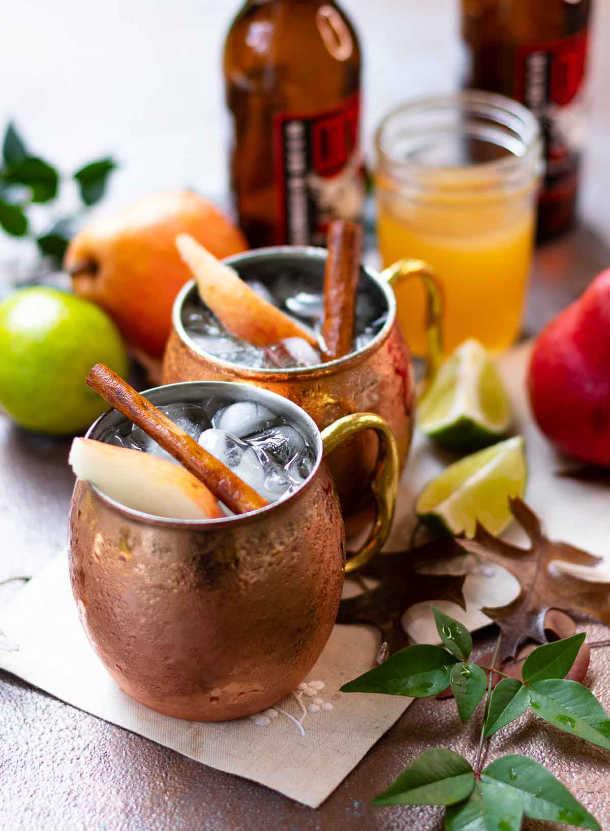 Spiced Pearland Honey Mule