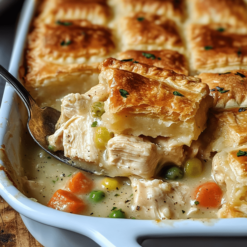 One-Pot Chicken Pot Pie Casserole