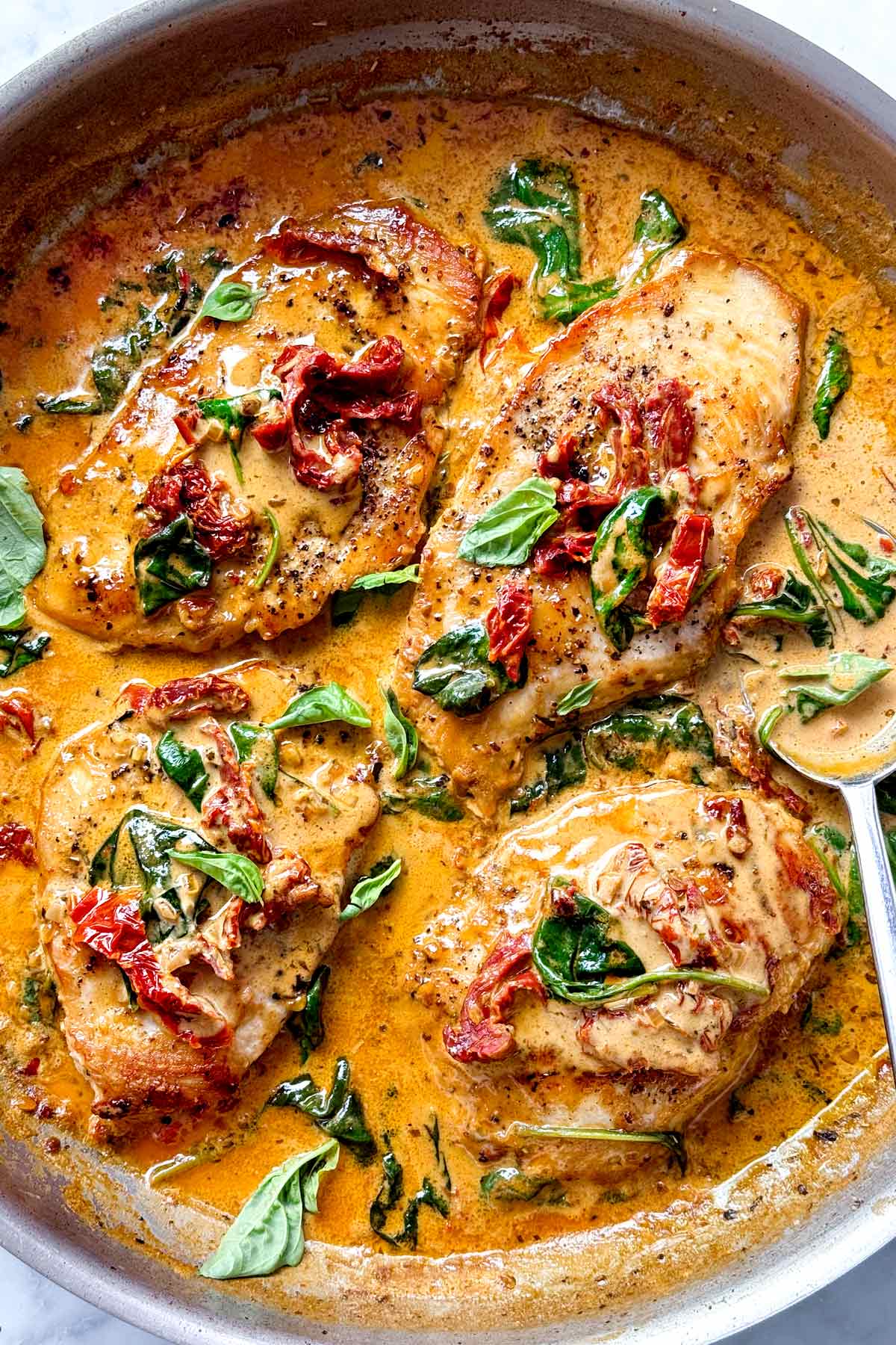 One-Pan Marry Me Chicken with Roasted Cherry Tomatoes