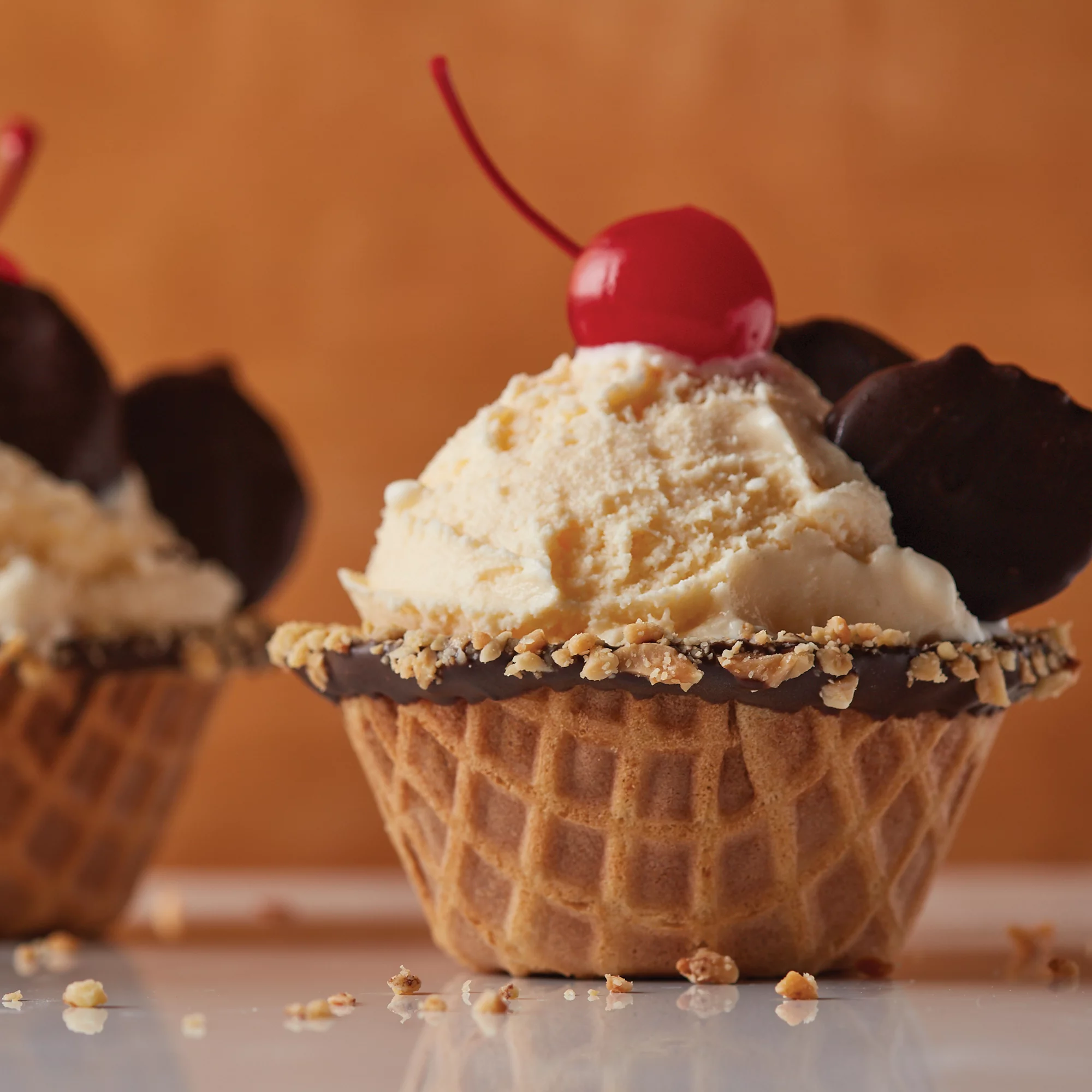 Banana 'Ice Cream' Sundaes