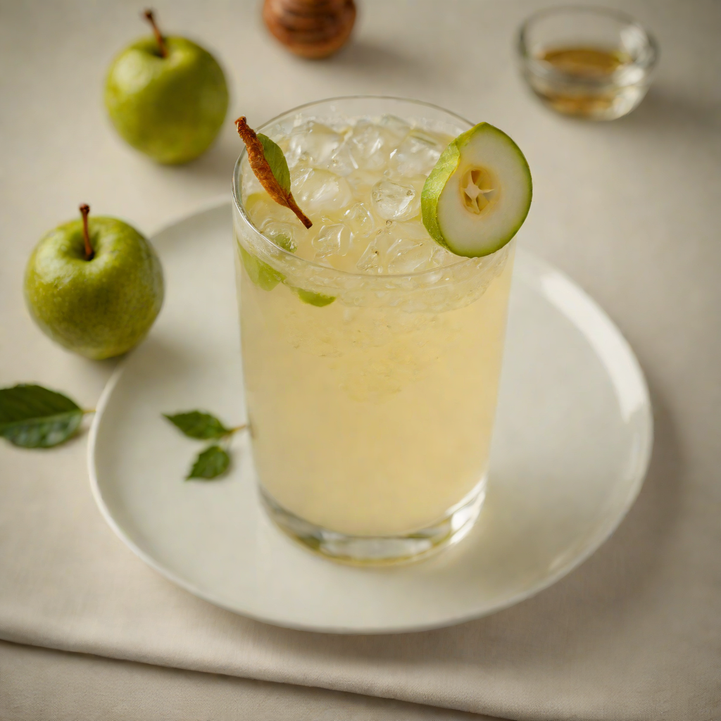 Korean Pear Soju Fizz