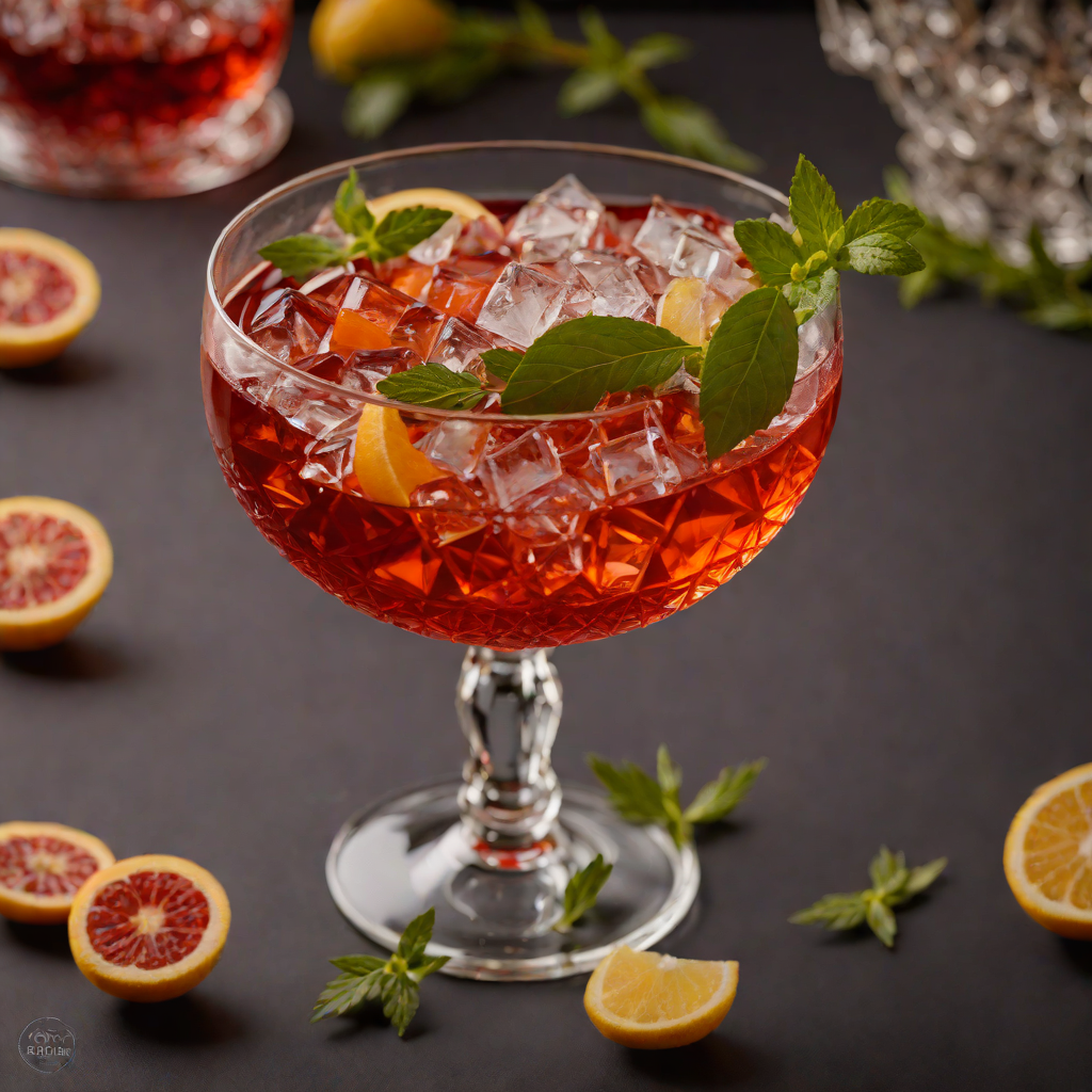 Herb-Infused Classic Negroni Stir