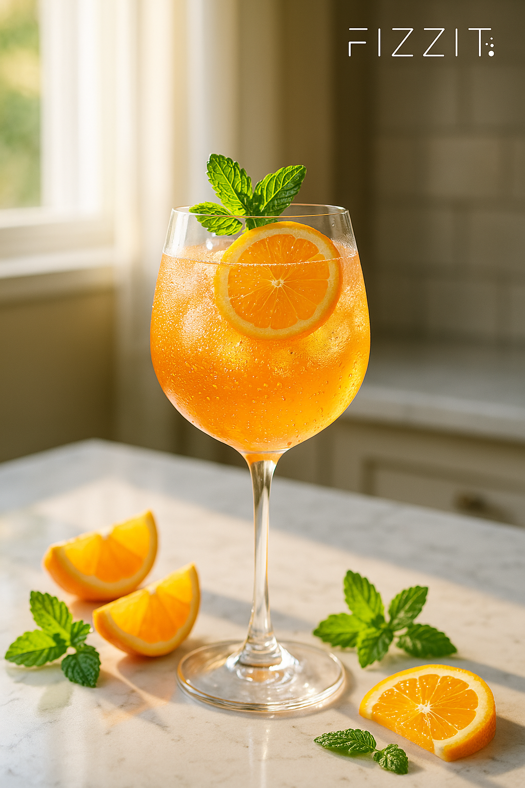 Sparkling Citrus Pearland Fizz