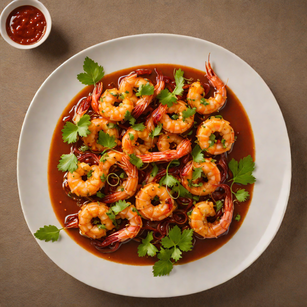 Goan Prawn Balchão with Spiced Red Chili and Vinegar Pickle