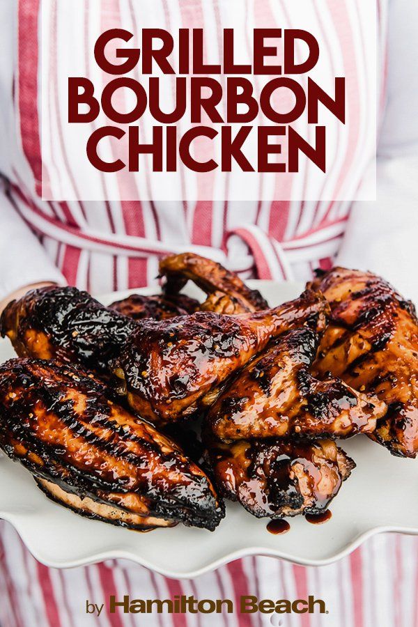Grilled Bourbon-Glazed Chicken with Kentucky Maple Glaze