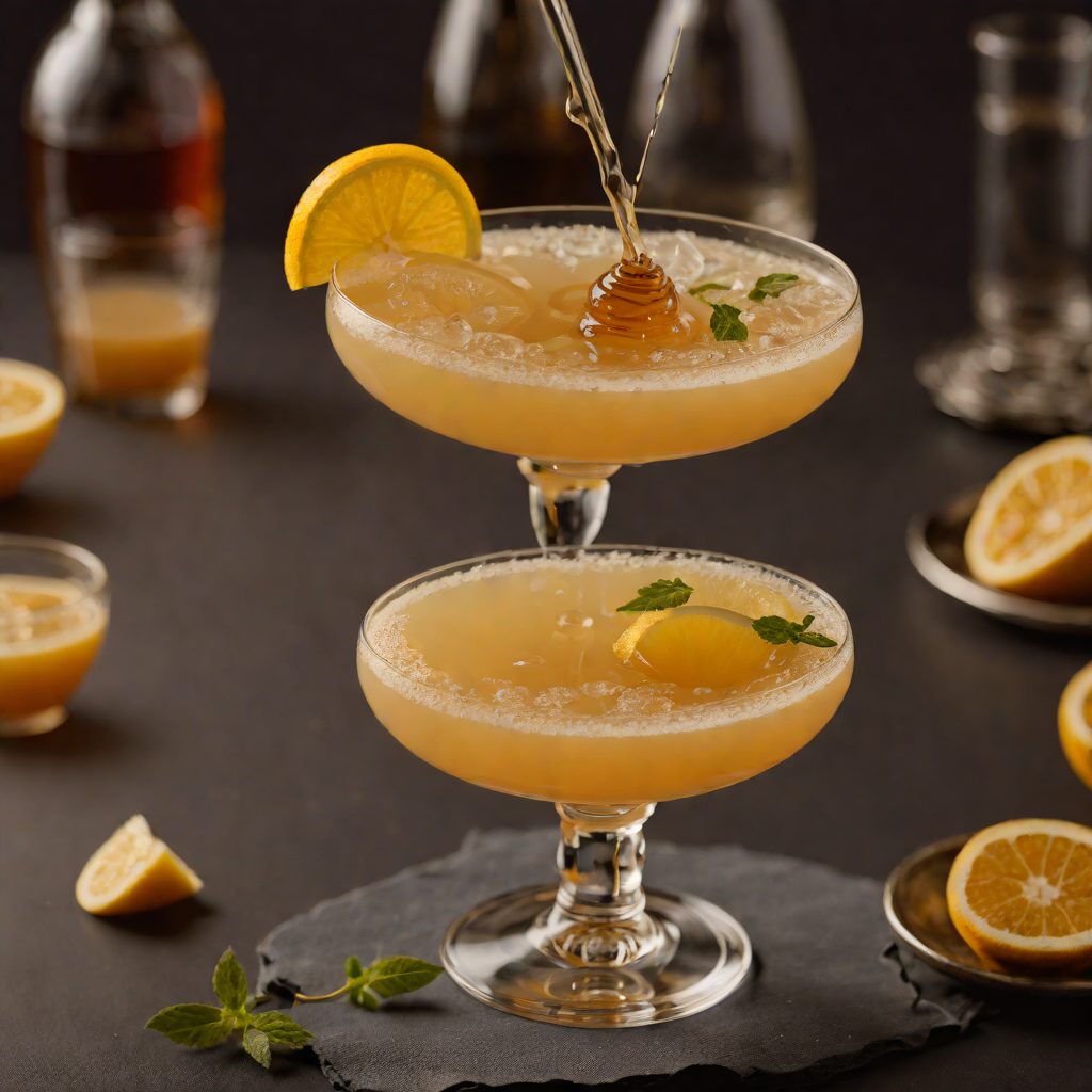 Vanilla Honey Whiskey Sour