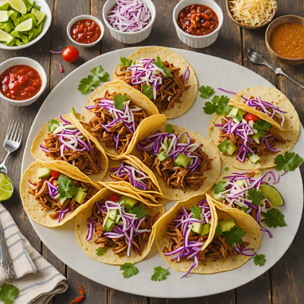 Tex-Mex Pulled Pork Tacos with Spiced Slaw