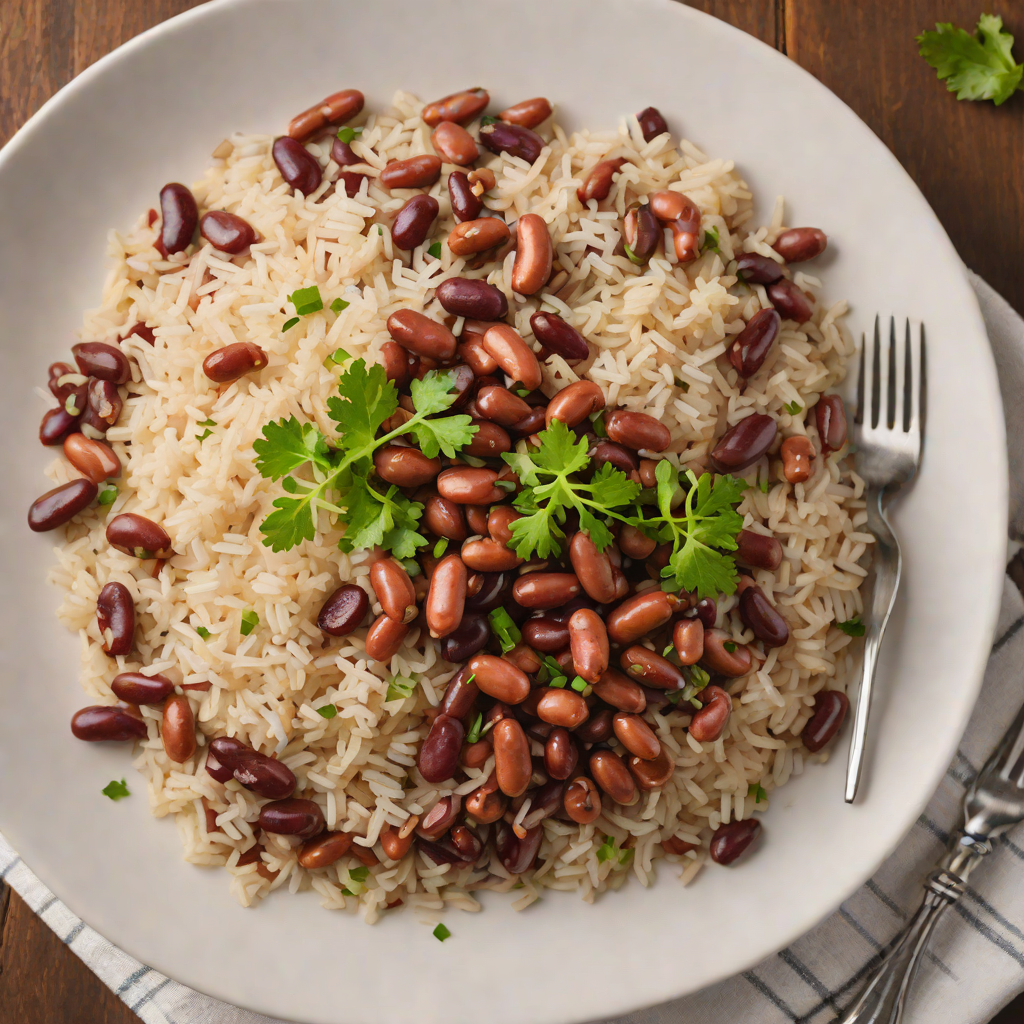Smoky Bourbon Barrel-Aged Red Beans and Rice