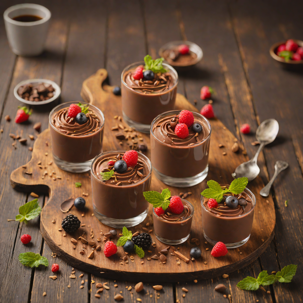 Whipped Dark Chocolate Mousse
